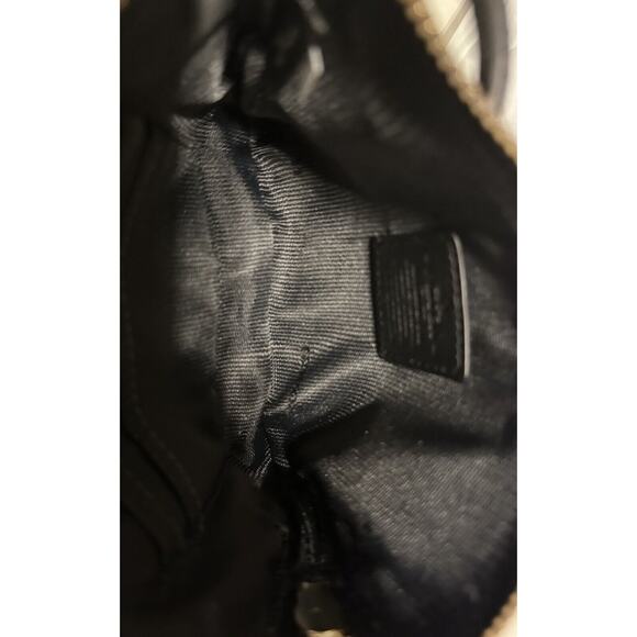 Coach Crossgrain Ocelot Animal Print Wristlet, Black, Tan, Beige, Sz: OS, 41-02 - Picture 7 of 7